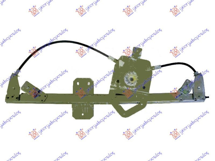 Ngritës/rregullator për dritaren e përparme elektrik (pa motor)