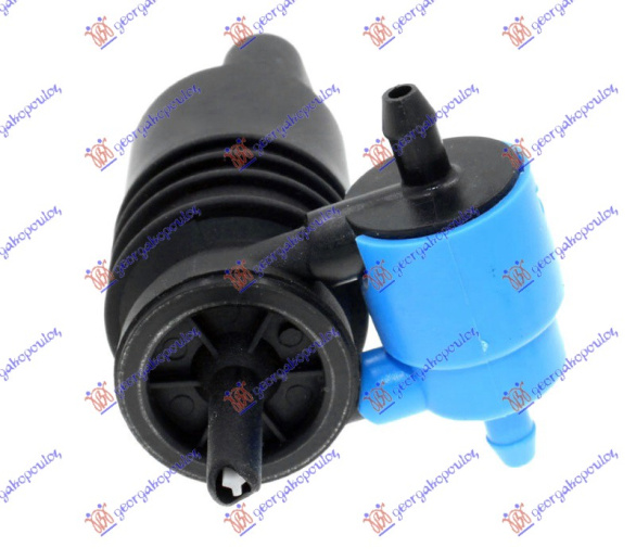 Motor për rezervuar për lëngun për larës dritaresh (konektor oval) (dopio)