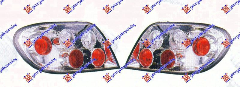 Drita stop set (lexus) krom