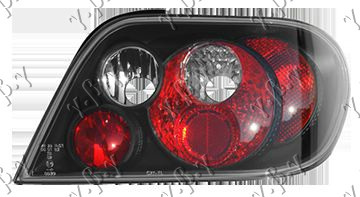 Drita stop set LED të zeza
