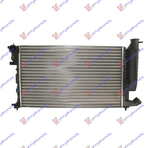 Radiator për motor 1.4-1.6-1.8cc &VTS (61x38) me kondicioner
