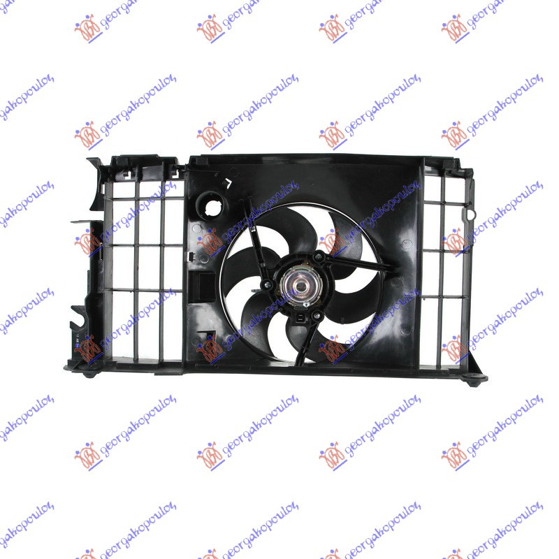 Ventilator për radiator me motor komplet (pa kondicioner)