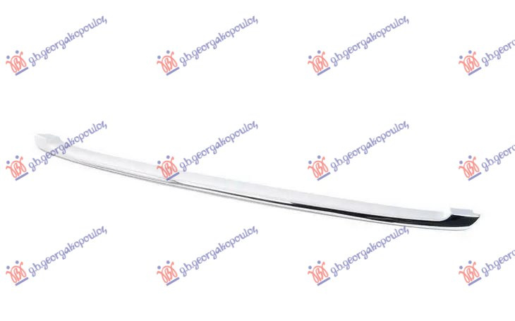 ShiritMaskë pvc/grila e poshtëm, krom