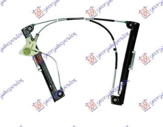 Ngritës/rregullator për dritaren e përparme elektrik (pa motor)