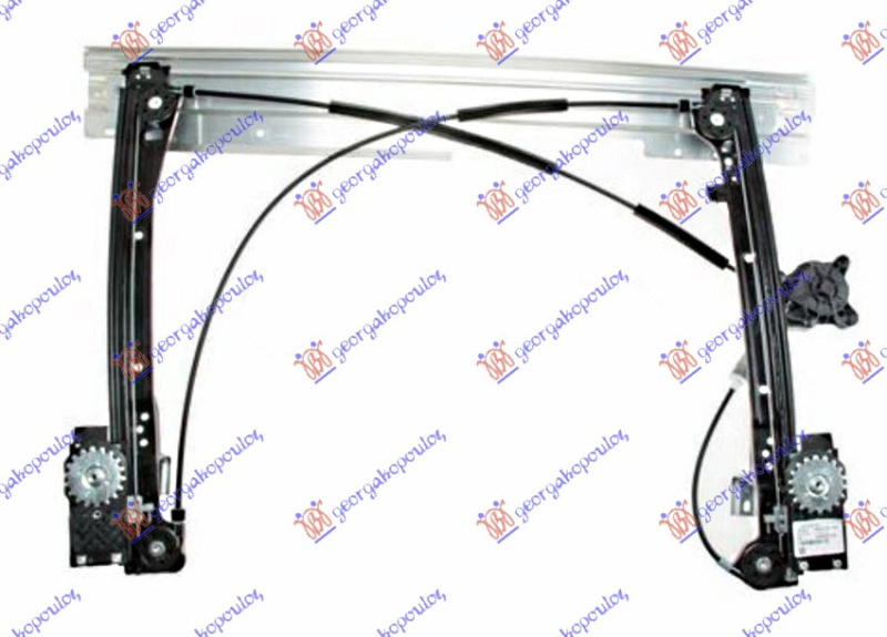 Ngritës/rregullator për dritaren e përparme elektrik (pa motor) 08-