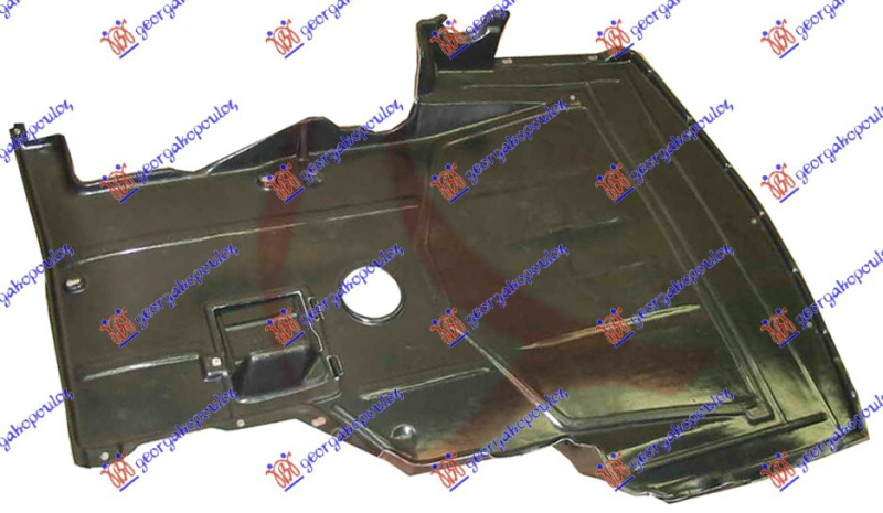 Mbrojtje/kapak nën motor (i pasëm)