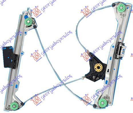 Ngritës/rregullator për dritaren e përparme 2 dyer elektrik (pa motor)