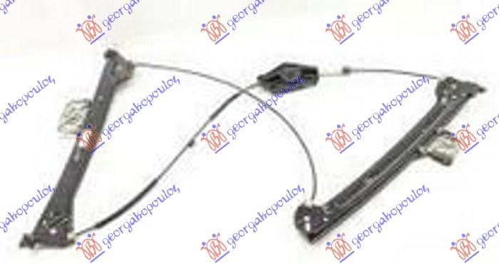 Ngritës/rregullator për dritaren e përparme elektrik (pa motor) kabriolet