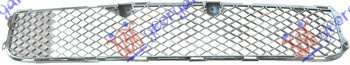 Grilë qendrore në parakolpin e përparme (krom)