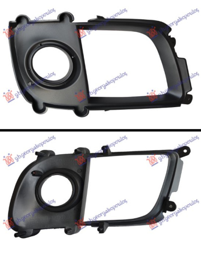 Grilë në parakolpin e përparmë (me hapje për drita të mjegullës) (evo)