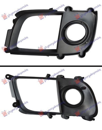 Grilë në parakolpin e përparmë (me hapje për drita të mjegullës) (evo)