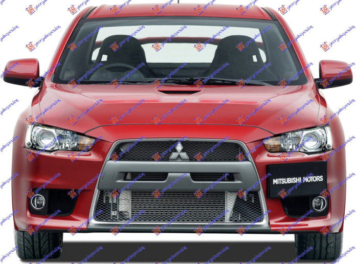 Kornizë e grilës qendrore të parakolpit të përparmë (evo)