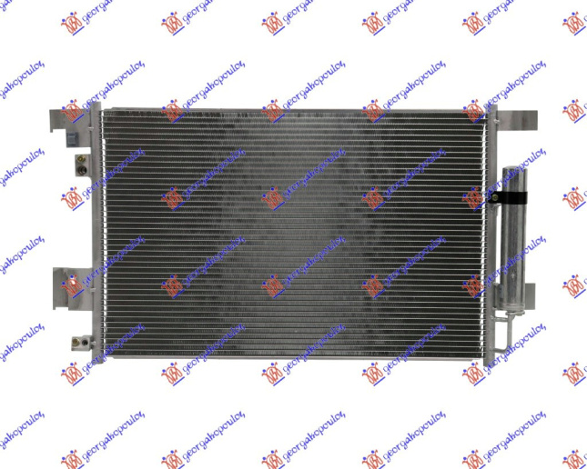 Radiator i kondicionerit të gjitha modelet (66,5x41x1,6)