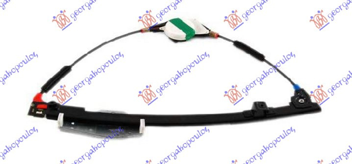 Ngritës/rregullator për dritaren e pasme elektrik (pa motor)