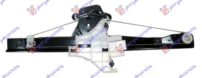 Ngritës/rregullator për dritaren e pasme (pa motor)