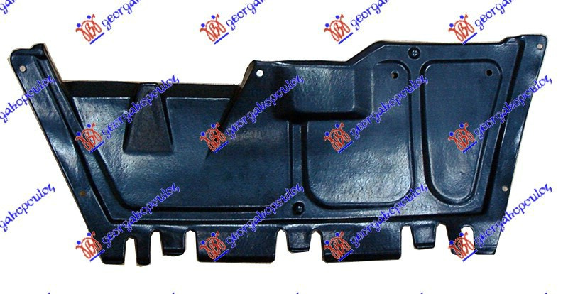 Mbrojtje/kapak nën motor plastik qendrore (А cilësi)