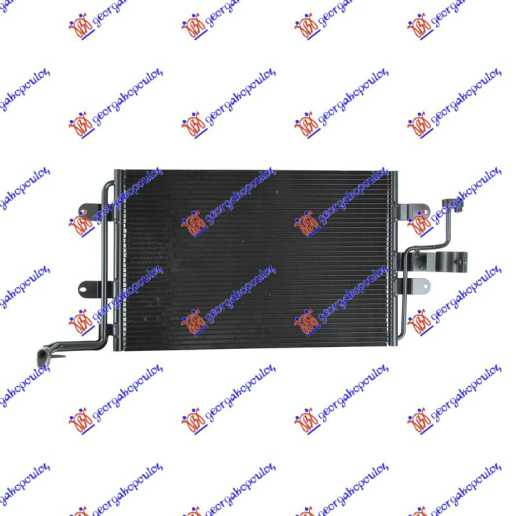 Radiator i kondicionerit benzinë -1,9 TDI (54x36)