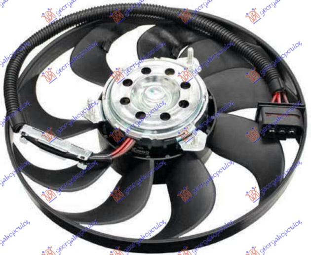 Ventilator për kondicioner (Motor + Ventilator) 1.8 turbo benzinë (290mm) (3 pinë)