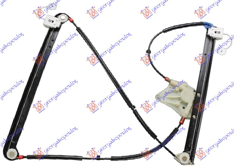 Ngritës/rregullator për dritaren e përparme elektrik 5 dyer (pa motor)