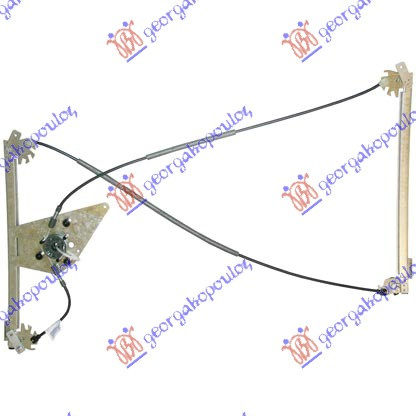 Ngritës/rregullator për dritaren e përparme elektrik 3 dyer (pa motor) (А cilësi)