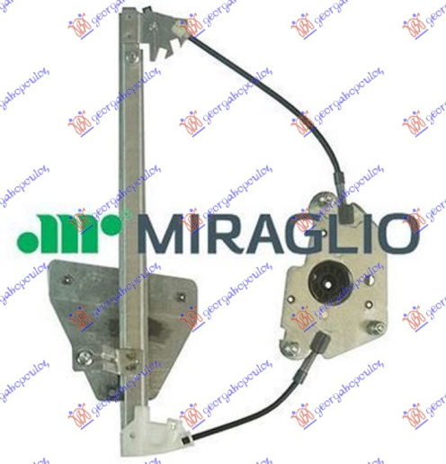 Ngritës/rregullator për dritaren e pasme elektrik (pa motor) (А cilësi)