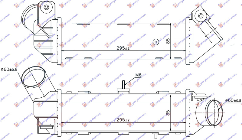 Interkuler 1.8T benzinë -1.9TDI dizel (29x-90x85)