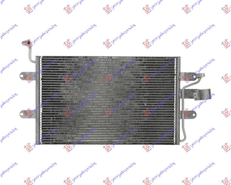 Radiator i kondicionerit (52,5x36,2)