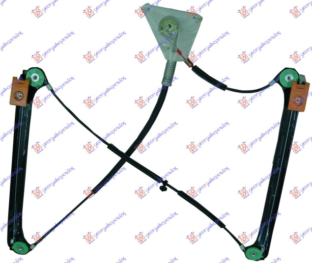 Ngritës/rregullator për dritaren e përparme 3 dyer (pa motor)