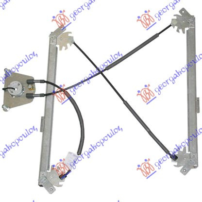 Ngritës/rregullator për dritaren e përparme elektrik 5 dyer (pa motor) (А cilësi)