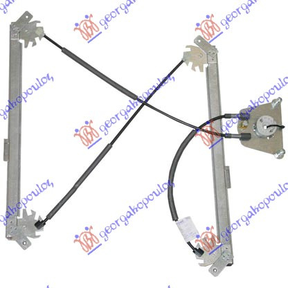 Ngritës/rregullator për dritaren e përparme elektrik 5 dyer (pa motor) (А cilësi)