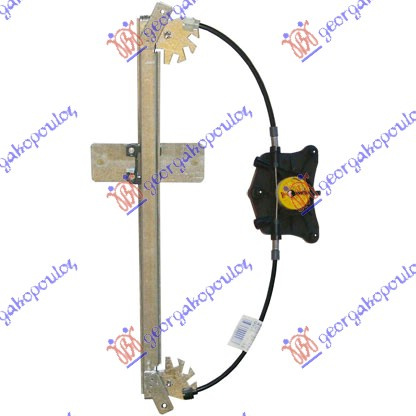 Ngritës/rregullator për dritaren e pasme elektrik (pa motor) (А cilësi)