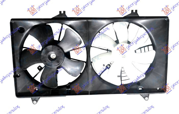 Ventilator komplet (dopio) 2.0 benzinë