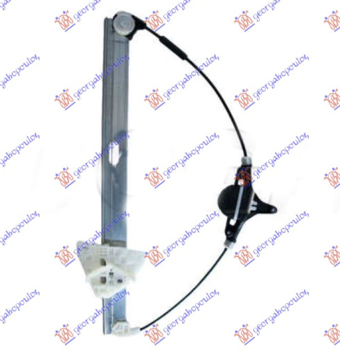 Ngritës/rregullator për dritaren e përparme elektrik (pa motor) (А cilësi)