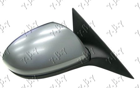Pasqyrë elektrike me ngrohje (gati për ngjyrosje) (А cilësi) (xham i lakuar)