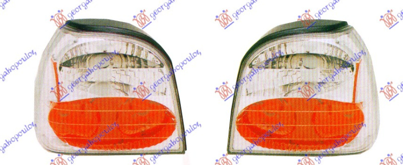 Drita stop set (lexus) krom