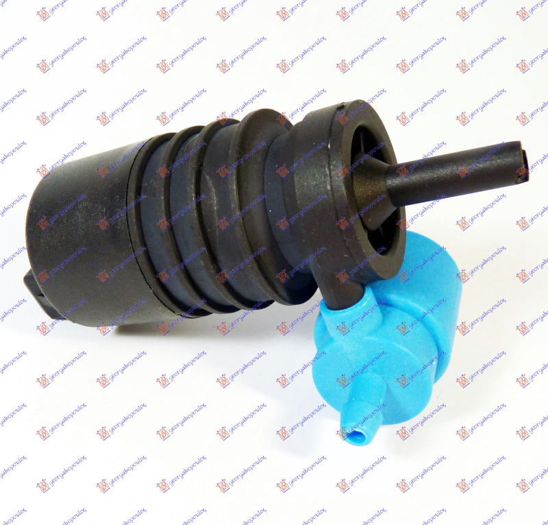 Motor për rezervuar për lëngun për larës dritaresh (katrorë konektor) (2 pompa)