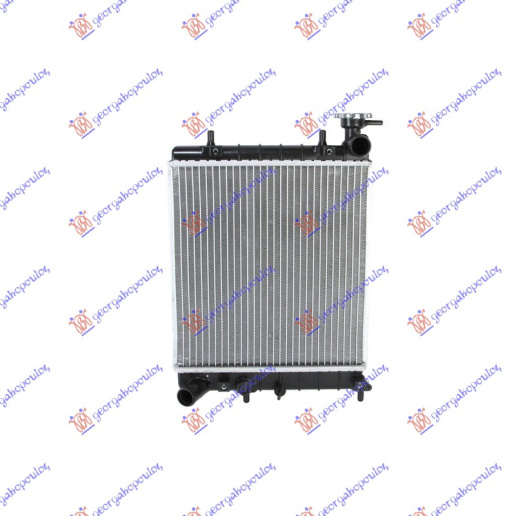 Radiator për motor 1,3-1.5-1.6 (me/pa kondicioner) (33.5x32.3)