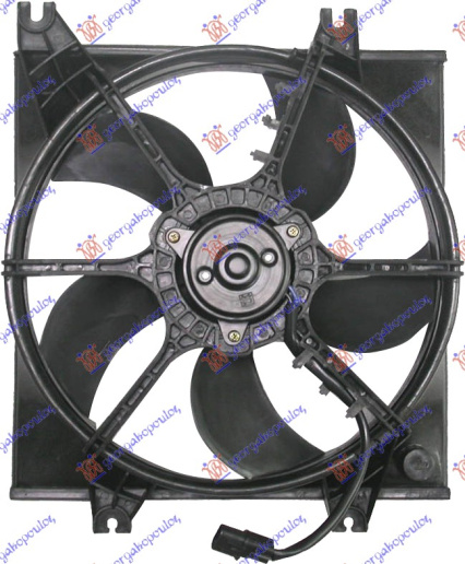 Ventilator komplet benzinë (330mm) (2 pinë)