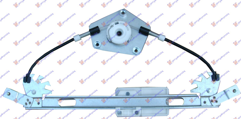 Ngritës/rregullator për dritaren e pasme elektrik (pa motor)