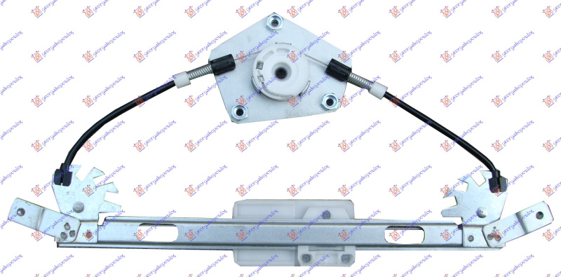 Ngritës/rregullator për dritaren e pasme elektrik (pa motor)