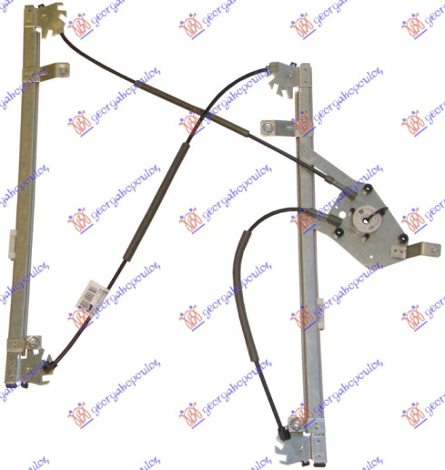 Ngritës/rregullator për dritaren e përparme elektrik (pa motor) (komfort)
