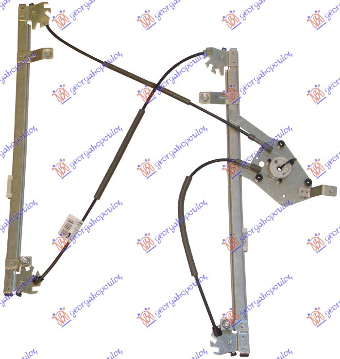 Ngritës/rregullator për dritaren e përparme elektrik (pa motor) (komfort)