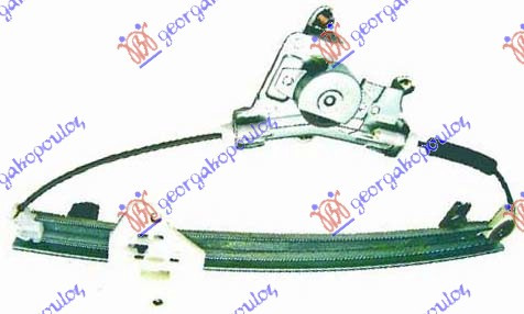 Ngritës/rregullator për dritaren e pasme elektrik (pa motor)