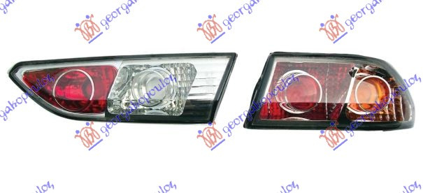 Drita stop set (lexus) krom
