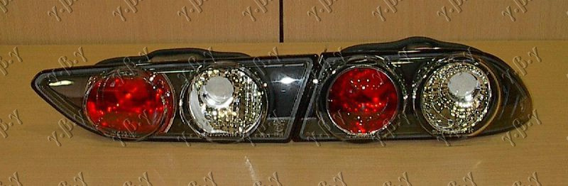 Drita stop set lexus të zeza