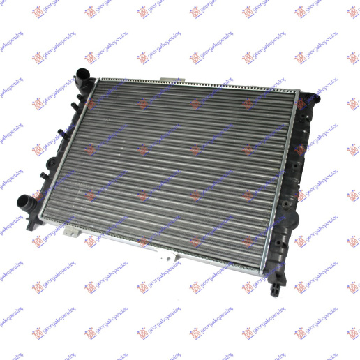 Radiator për motor 1,6-1,8 (52x41) pa kondicioner