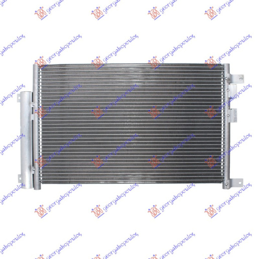 Radiator i kondicionerit benzinë/dizel (52x34.4x16) 01-