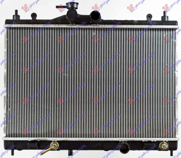 Radiator për motor 1,6i-16V (me/pa kondicioner) (38x59x16) (marsh automatik)