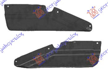 Mbrojtje/kapak nën motor i jashtëm plastik