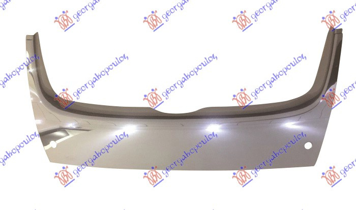 Kornizë për Maskë pvc krom (me hapje për sensor parkimi)